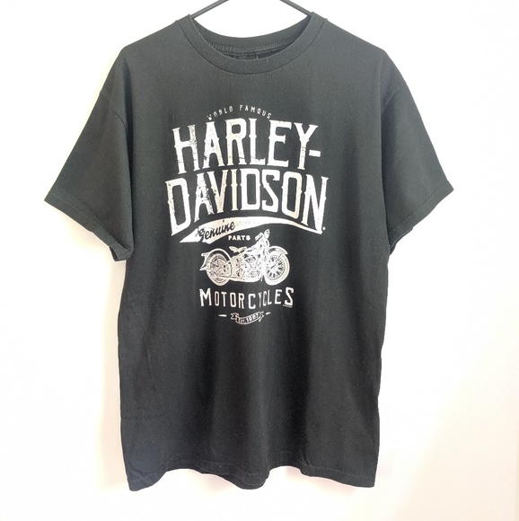 Harley-Davidson Tops - Harley Davidson | Black Oversized Graphic Tee